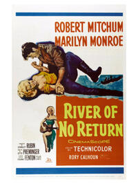 Poster art for "River of No Return."