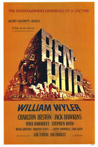 Poster art for "Ben Hur."
