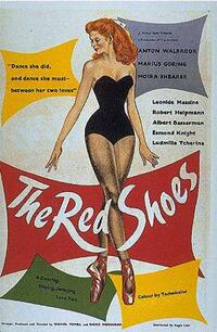 Poster art for "The Red Shoes."
