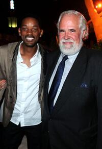 Will Smith and Jeff Blake at the after party of the California premiere of "The Karate Kid (2010)."