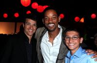Ralph Macchio, Will Smith and Daniel Macchio at the after party of the California premiere of "The Karate Kid (2010)."