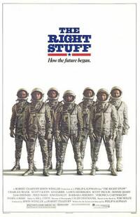 Poster art for "The Right Stuff."
