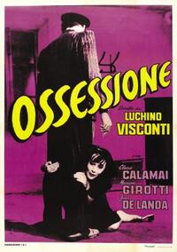Poster art for "Ossessione."
