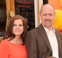 Director Chris Renaud and Guest at California premiere of "Dr. Seuss' The Lorax."