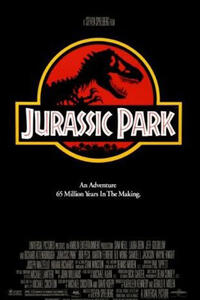 Poster art for "Jurassic Park."