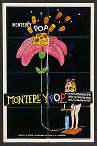 Poster art for "Monterey Pop."
