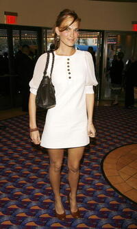 Actress Molly Sims at the Hollywood premiere of "The Invisible."