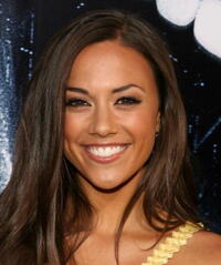 Actress Jana Kramer at the L.A. premiere of "Prom Night."