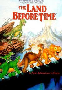 Poster art for "The Land Before Time."