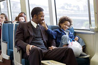 Will Smith and Jaden Smith share a joy ride in "The Pursuit of Happyness." 