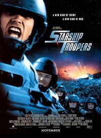 Poster art for "Starship Troopers."