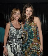 Christina Ricci and Ginnifer Goodwin at the California premiere of "Speed Racer" - After Party.