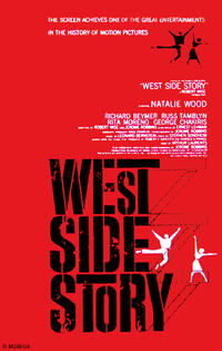 Poster art for "West Side Story."