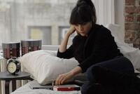 Zooey Deschanel in "Gigantic."