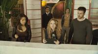 Ming-na, Dakota Fanning and Chris Evans in "Push."