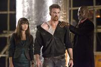 Camilla Belle, Chris Evans and Djimon Hounsou in "Push."