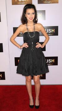 Christina Serratos at the California premiere of "Push."
