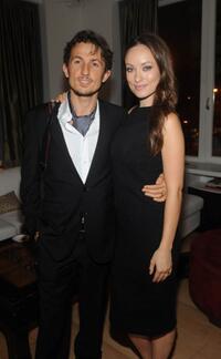 Tao Ruspoli and Olivia Wilde at the New York premiere of "Fix."