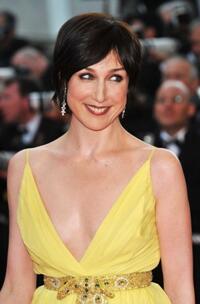 Elsa Zylberstein at the premiere of "Blindness" during the 61st International Cannes Film Festival.