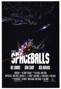 Poster art for "Spaceballs."