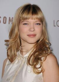 Lea Seydoux at the California premiere of "Somewhere."