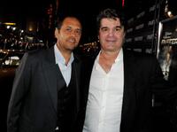 Producer Robert Teitel and executive producer Joe Gayton at the California premiere of "Faster."