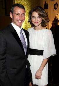 Director Adam Shankman and Keri Russell at the after party of the California premiere of "Bedtime Stories."