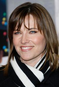 Lucy Lawless at the California premiere of "Bedtime Stories."