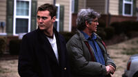 Steve Talley as Matt Harper and Eric Roberts as Ronnie Bullock in "Deadline."