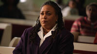 Jackie Welch as Mary Pell Sampson in "Deadline."