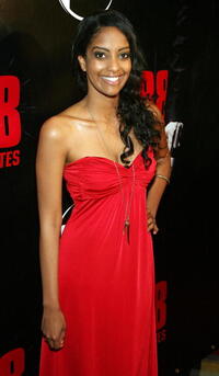 Actress Azie Tesfai at the Las Vegas premiere of "88 Minutes."