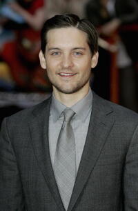 "Spider-Man 3" star Tobey Maguire at the London premiere.