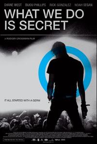 Poster art for "What We Do Is Secret."
