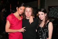 Jill Hennessy, Rory Culkin and Emma Roberts at the after party of the New York premiere of "Lymelife."