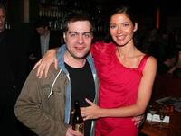 Director Derick Martini and Jill Hennessy at the after party of the New York premiere of "Lymelife."