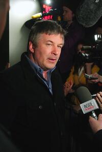 Alec Baldwin at the New York premiere of "Lymelife."
