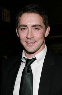 Actor Lee Pace at the N.Y. premiere of "The Good Shepherd."