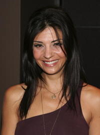 Actress Callie Thorne at the N.Y. premiere of "Delirious."