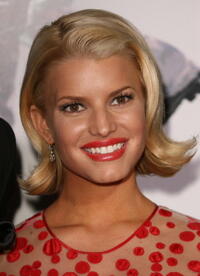 Jessica Simpson at the Los Angeles premiere of "Employee of the Month"