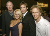 Lionsgate president Michael Paseornek, Jessica Simpson; Dane Cook and director Greg Coolidge at the afterparty for the Los Angeles premiere of "Employee of the Month"