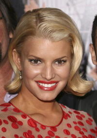 Jessica Simpson at the Los Angeles premiere of "Employee of the Month"