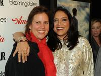 Producer Lydia Dean Pilcher and Mira Nair at the New York premiere of "Amelia."