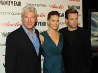 Richard Gere, Hilary Swank and Ewan McGregor at the New York premiere of "Amelia."
