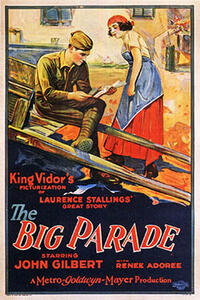 Poster art for "The Big Parade."