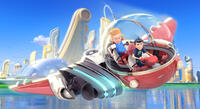 Lewis (voiced by Daniel Hansen) and Wilbur Robinson (voiced by Wesley Singerman) in "Meet the Robinsons."