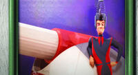 Character art of Uncle Gaston in "Meet the Robinsons."