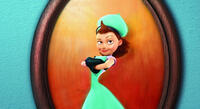 Character art of Aunt Billie in "Meet the Robinsons."