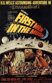 Poster art for "First Men in the Moon."