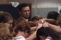 Jeffrey Donovan and the Lady Cyclones in "Believe in Me."