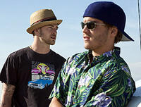 Justin Timberlake and Emile Hirsch in "Alpha Dog."